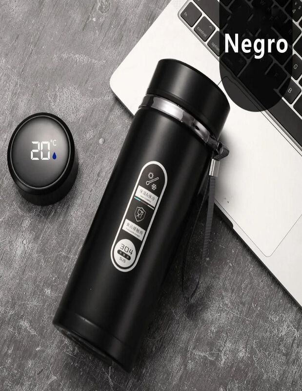 Termo Casa BIU de acero inoxidable con tapa dob... image number null