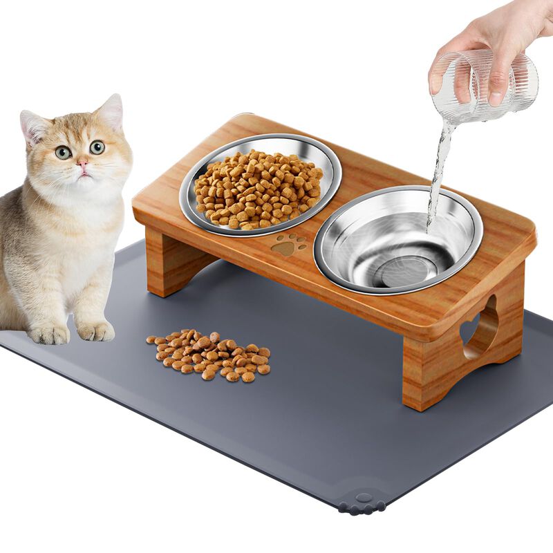 Tazones Para Gato Innvvis Con Inclinaci&oacute;n De 15... image number null
