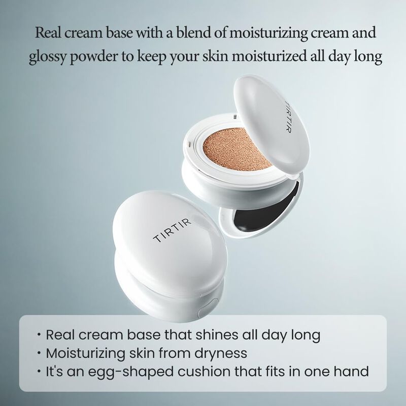 Cushion Tirtir My Glow Cream 21n, Color Marfil,... image number null