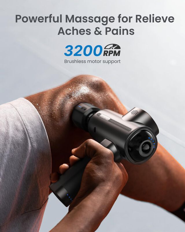 Pistola De Masaje Renpho Thermacool Deep Tissue... image number null