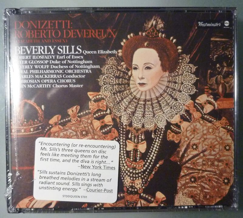 &Aacute;lbum CD Decca EE. UU. Roberto Devereux (Elizab... image number null