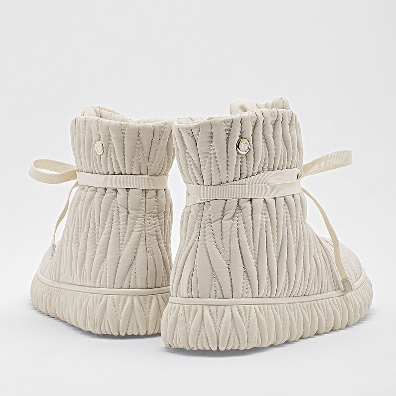 Moramora Bota con peluche para mujer latte image number null