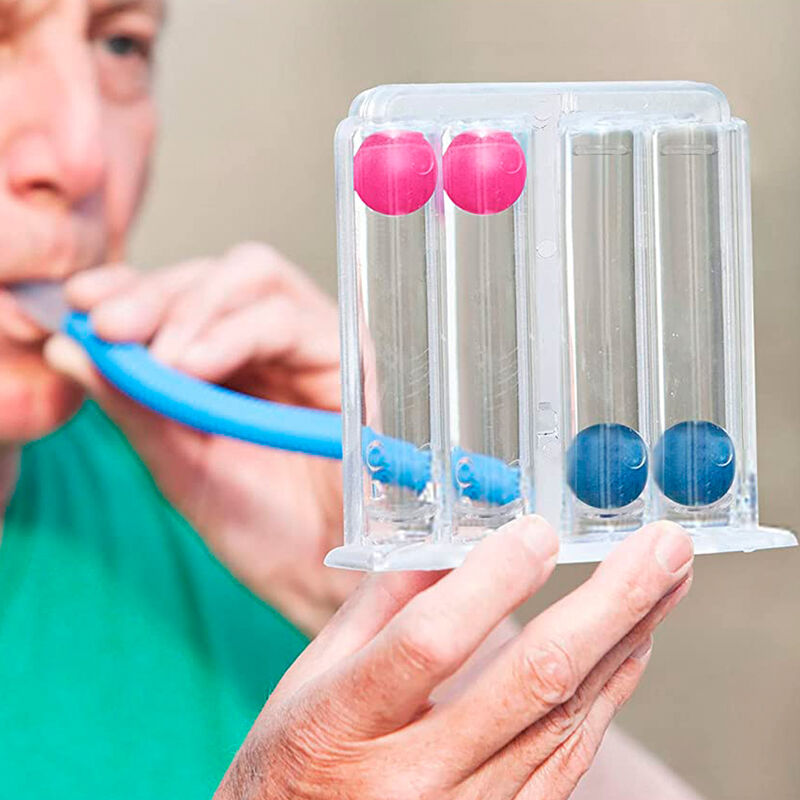 Espirometro Exhalar E Inhalar Inspirometro 4 Bo... image number null