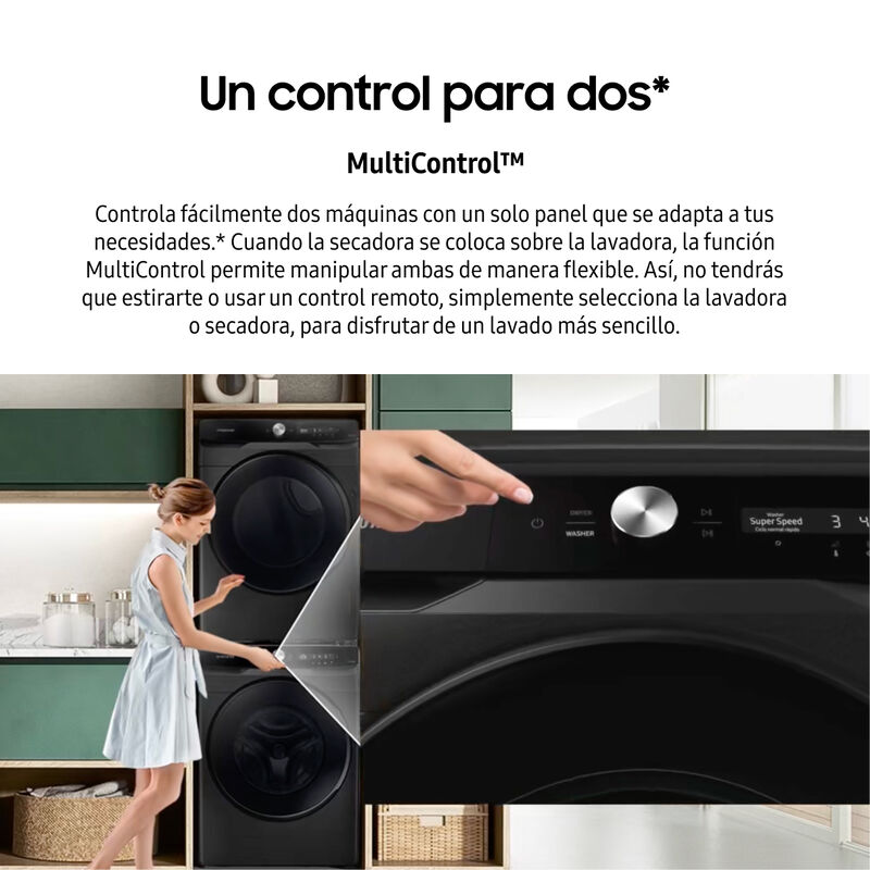 Lavadora Samsung 22Kg Frontal Ai Control-Multic... image number null