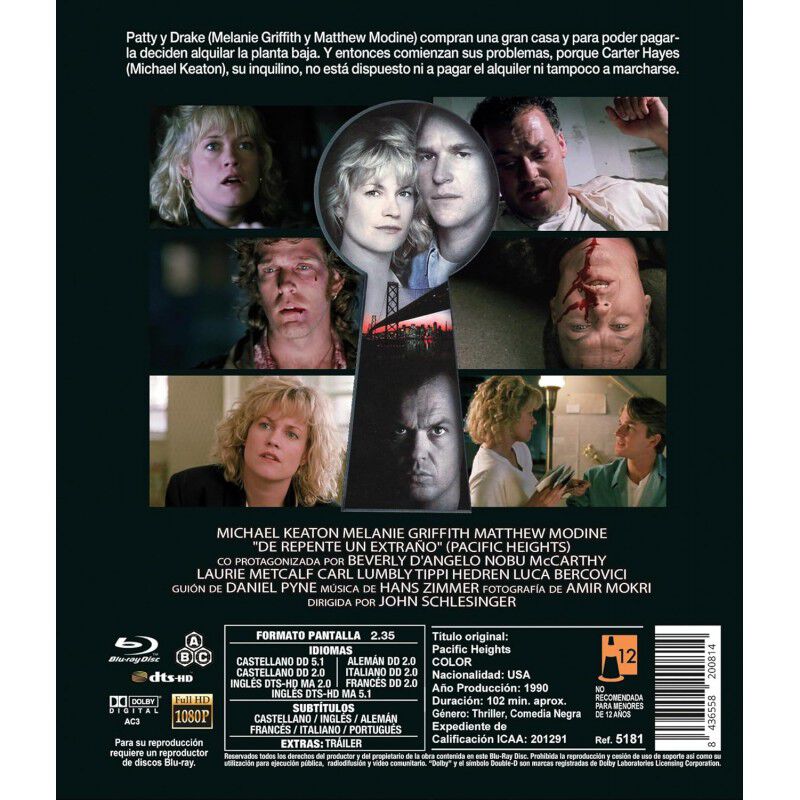 De Repente, Un Extra&ntilde;o [blu-ray] (1990) Pacific... image number null