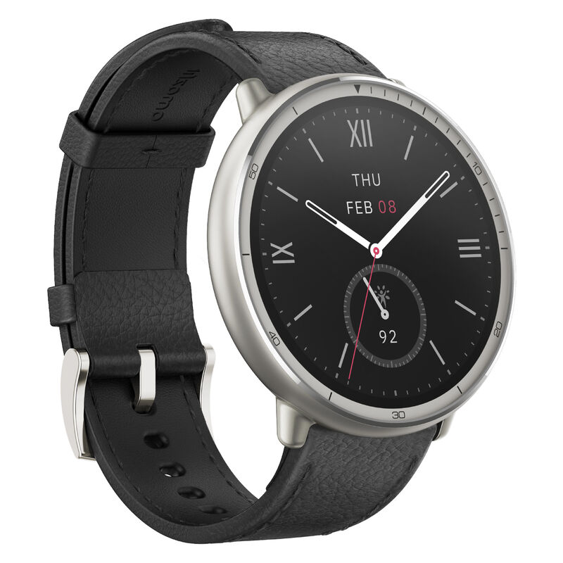 Amazfit Active 2 Premium Cuero Negro image number null