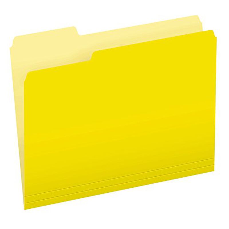 Carpeta De Archivo Pendaflex Tama&ntilde;o Carta Amari... image number null