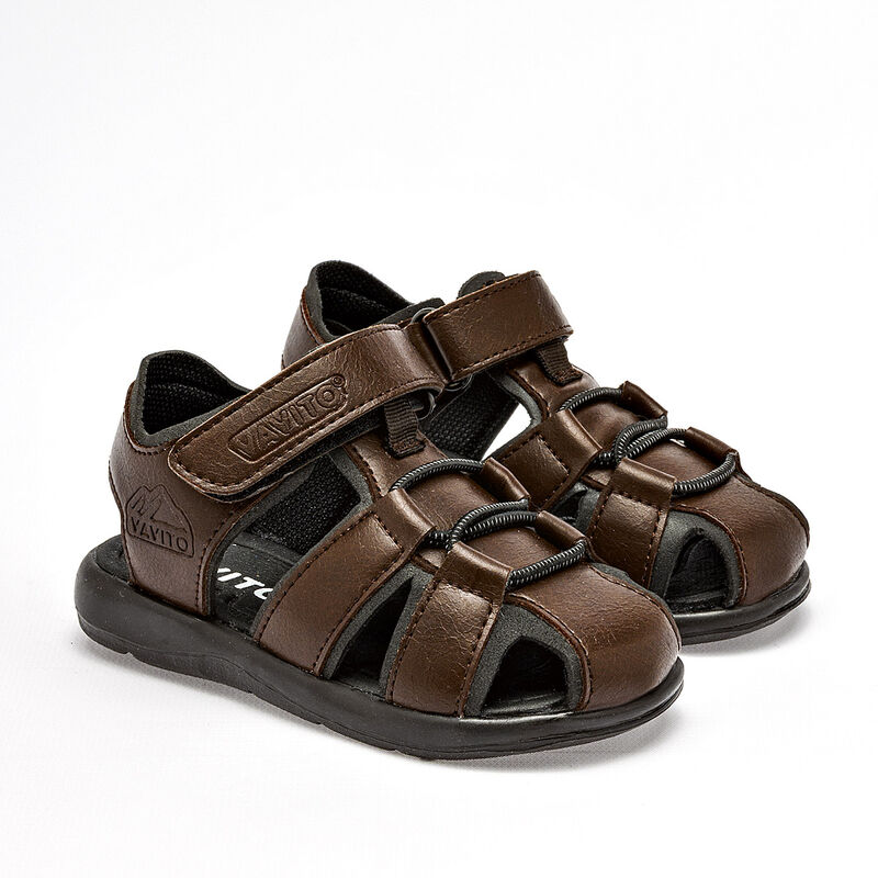 Vavito sandalia para beb&eacute; caf&eacute; cod 140940-B image number null
