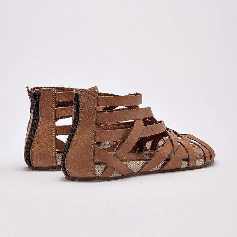 Mora Tierra sandalia artesanal piel para mujer ... image number null