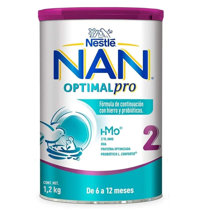F&oacute;rmula Infantil Nan Optimal Pro Etapa 2, 1.2kg... image number null