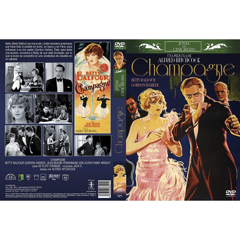 Champagne 1928 Dvd Edicion Con Libreto 32 Pags ... image number null