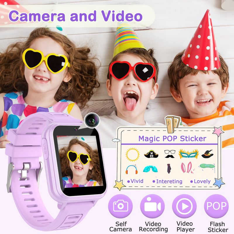 Reloj Inteligente Cosjoype Para Ni&ntilde;os Y Ni&ntilde;as D... image number null