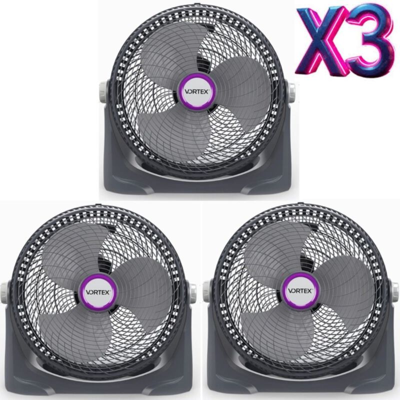 Combo X3 Ventiladores 20" Piso Navia 2VCVBP180M... image number null