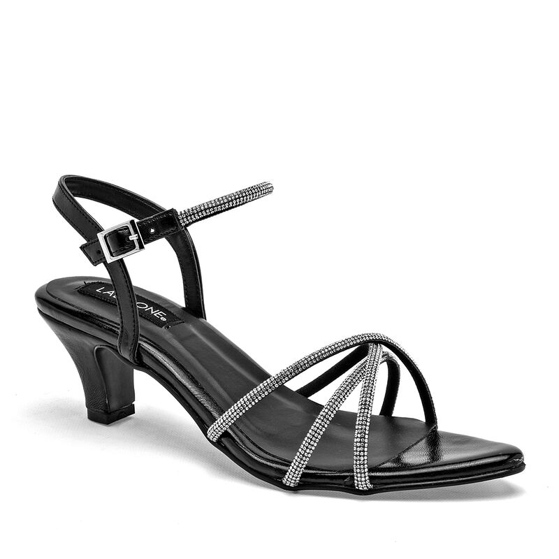 Lady One Zapatillas de fiesta para mujer negro ... image number null