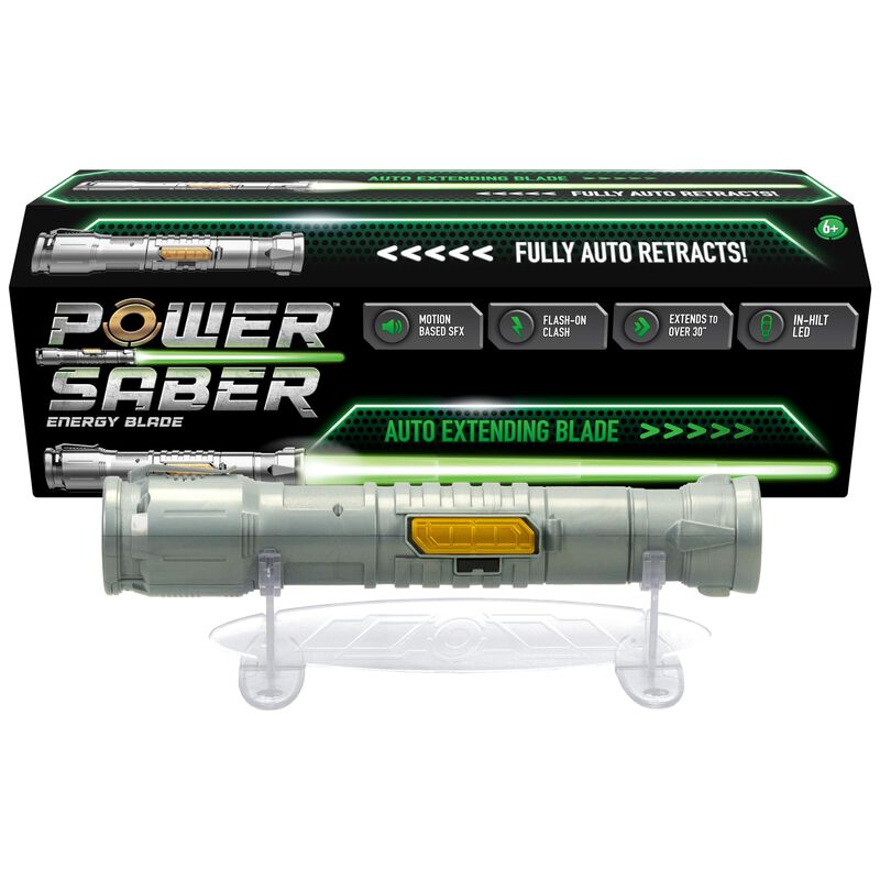 Power Saber Goliath Energy Blade, Verde, Con Ex... image number null