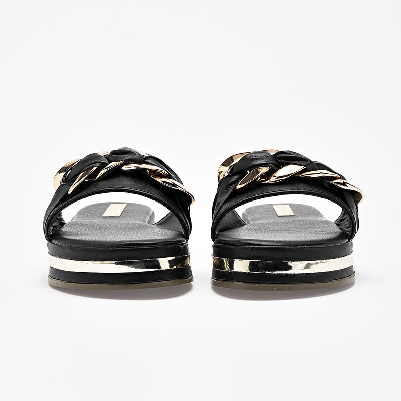 Ivannep sandalia piso para mujer negro cod 1409... image number null