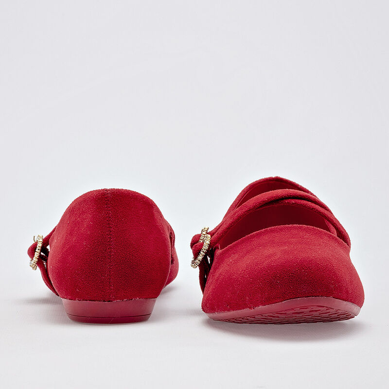Clasben Balerina para mujer rojo image number null