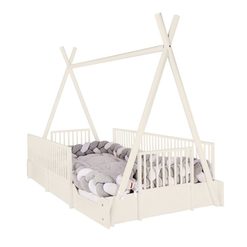 Cama Infantil Tipi Estilo Montessori Duduk - Bl... image number null