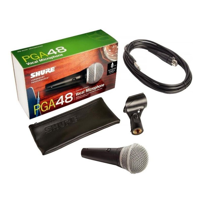 Shure Micr&oacute;fono Profesional Pga48 Qtr Con Cable... image number null