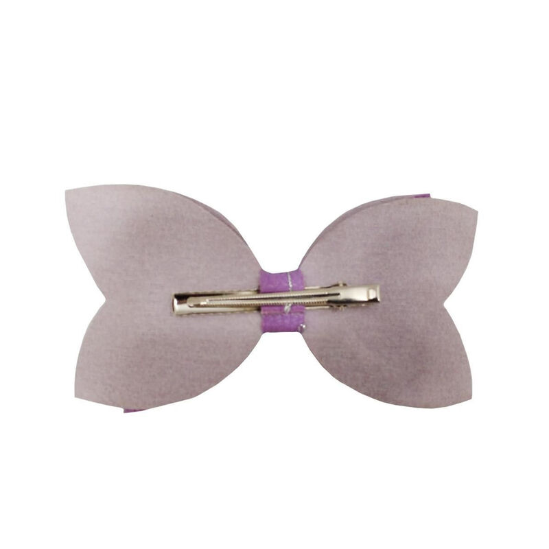Broche Con Moño Para Cabello Lavanda image number null