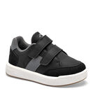 Charly tenis para ni&ntilde;o  negro gris cod 139631-D