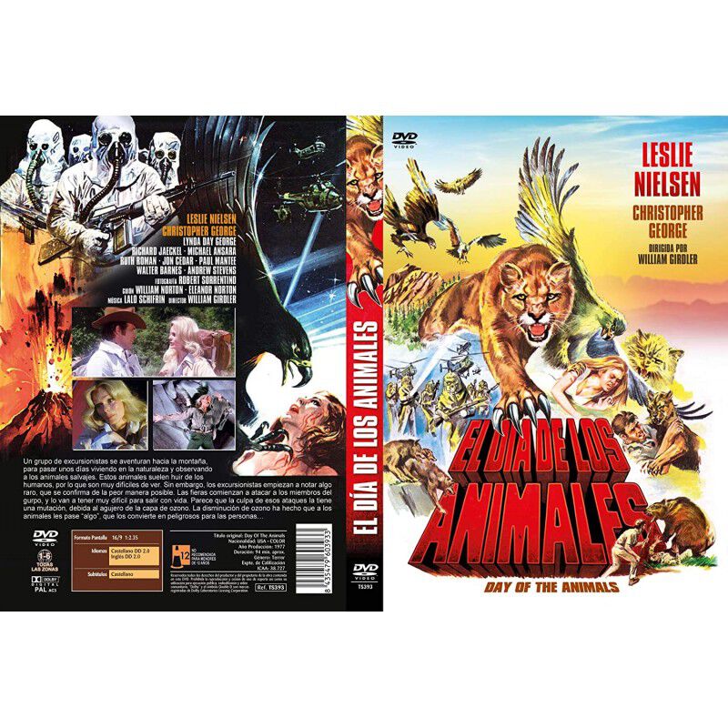 El D&iacute;a De Los Animales Dvd 1977 Day Of The Anim... image number null