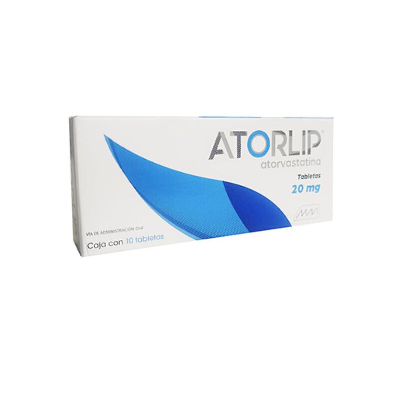 Atorlip 20 Mg 10 Tableta(s) image number null
