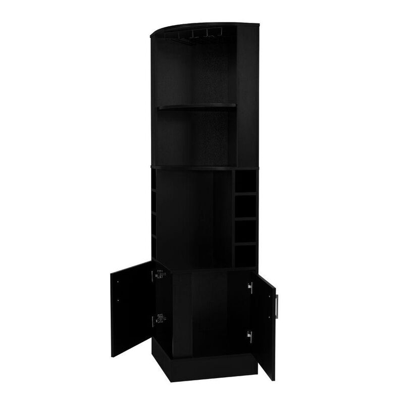 Bar Esquinero Celeste Wengue Virtual Muebles image number null