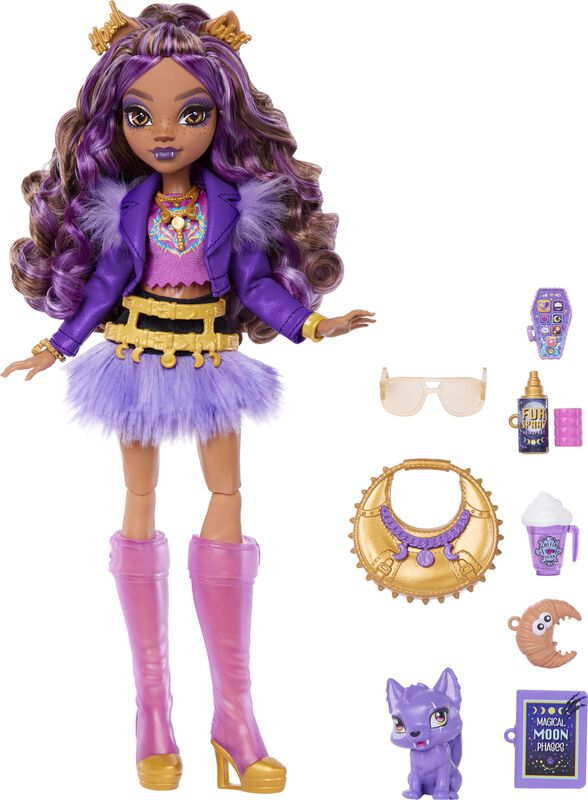Mu&ntilde;eca Monster High Clawdeen Wolf Con Chaqueta ... image number null