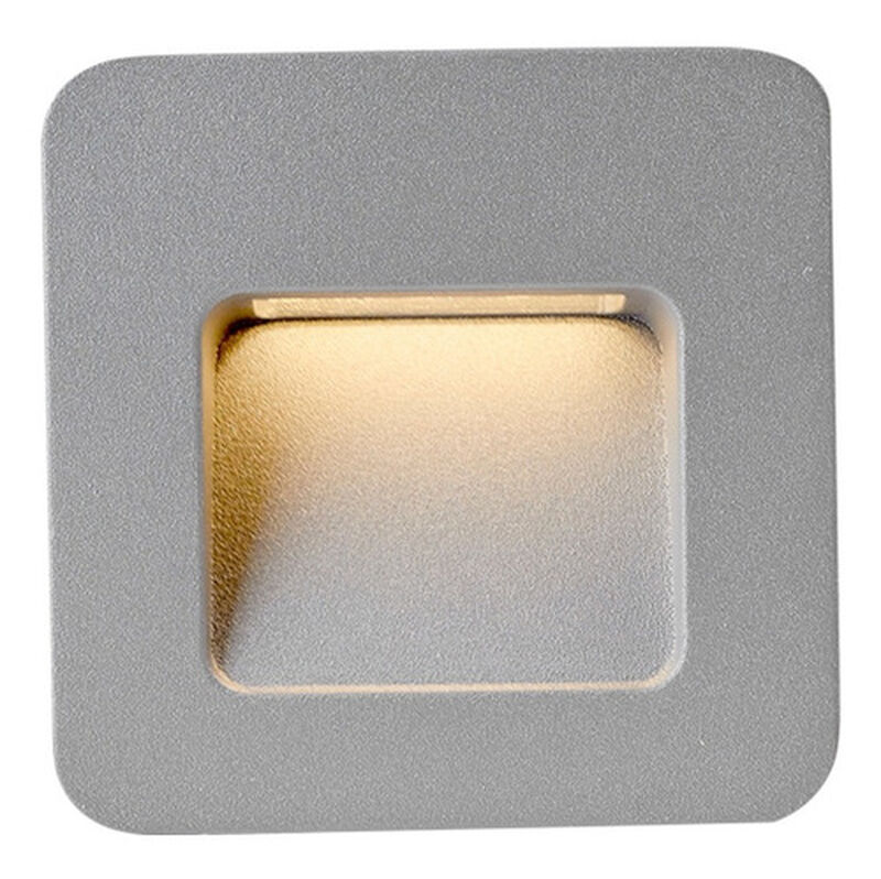 Lampara Empotrado En Muro Gris 2w Luz Suave Cál... image number null