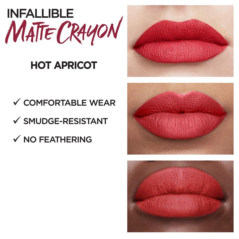 L&aacute;piz Labial L'oreal Paris Infalible Matte Hot ... image number null