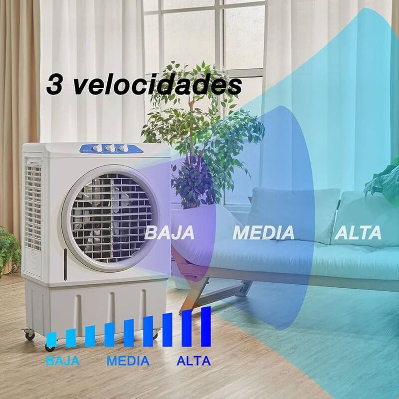 Ventilador Enfriador de Aire Port&aacute;til Mytek 339... image number null