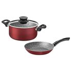 OLLA CON TAPA DE 24CM 4.9 LITROS Y S&Aacute;RTEN 24CM 1.2L TRAMONTINA 32300314