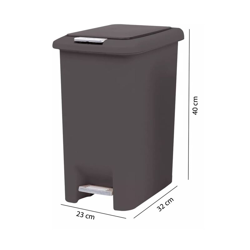 Basurero Con Doble Mecanismo 20l Namaro Design image number null