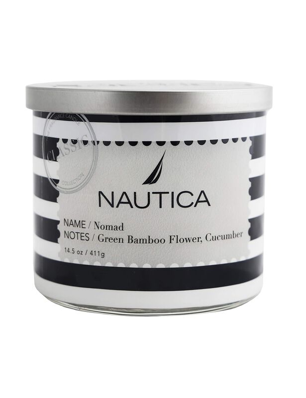 Vela Arom&aacute;tica Nautica Nomad De Soja, Grande, 6... image number null