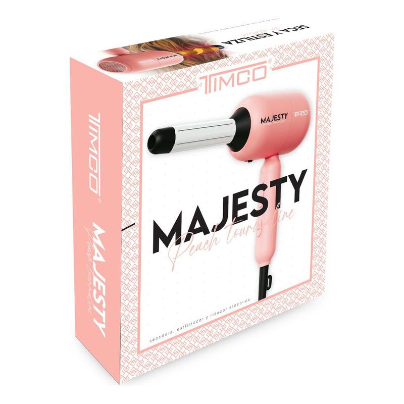Secadora Rizador Cabello Majesty Dos Barriles 2... image number null