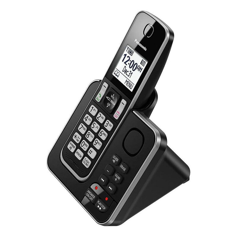 Tel&eacute;fono Inal&aacute;mbrico Panasonic Dos Ext KX-TGD39... image number null