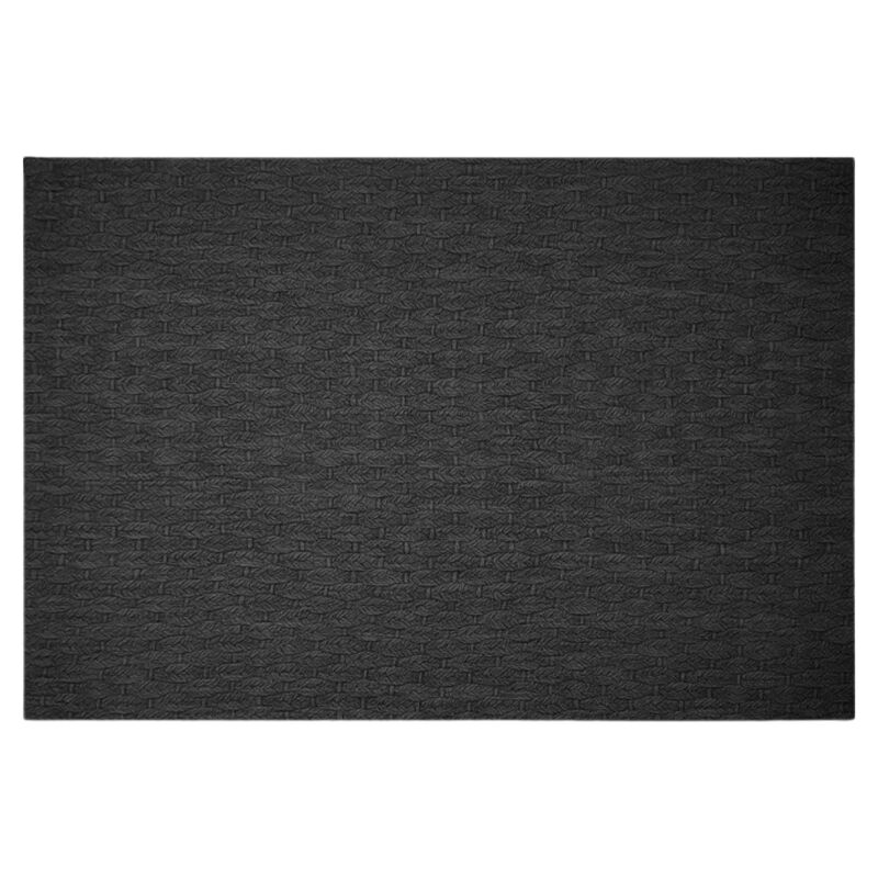 Mantel Individual 4piezas Trenzado Gris Oscuro ... image number null