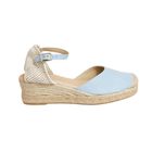 NOESLOMISMO BY DILEMA Alpargatas para Mujer | Sandalias con Cu&ntilde;a Azul