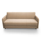 Sof&aacute; Cama Matrimonial Malta&ndash; Sill&oacute;n Convertible De 3 Cuerpos Con Sistema De Almacenaje Oculto, Producto 100% Mexicano. (beige)