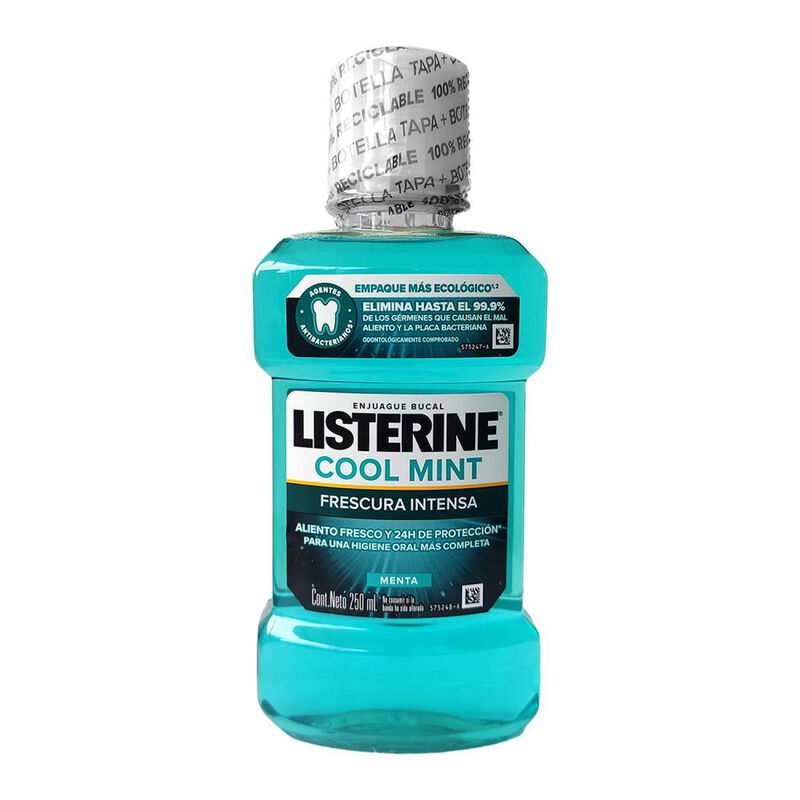 Enjuague Bucal Listerine Cool Mint Frescura Int... image number null