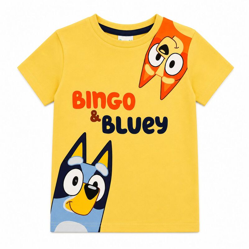 Conjunto Bluey Y Bingo Para Ni&ntilde;os I Short Y Pla... image number null
