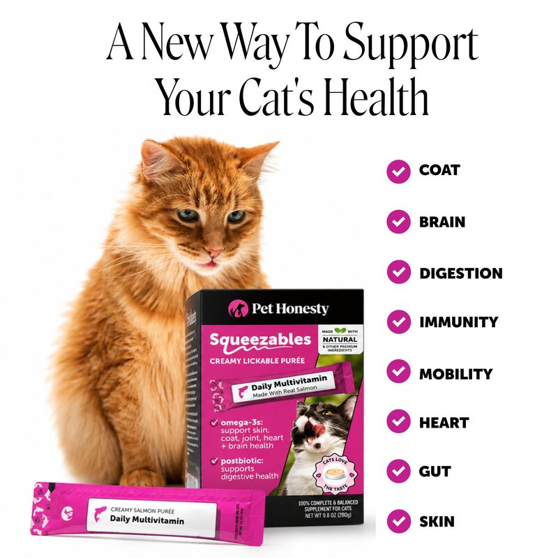Multivitam&iacute;nico Para Gatos Pet Honesty 20 Sobre... image number null
