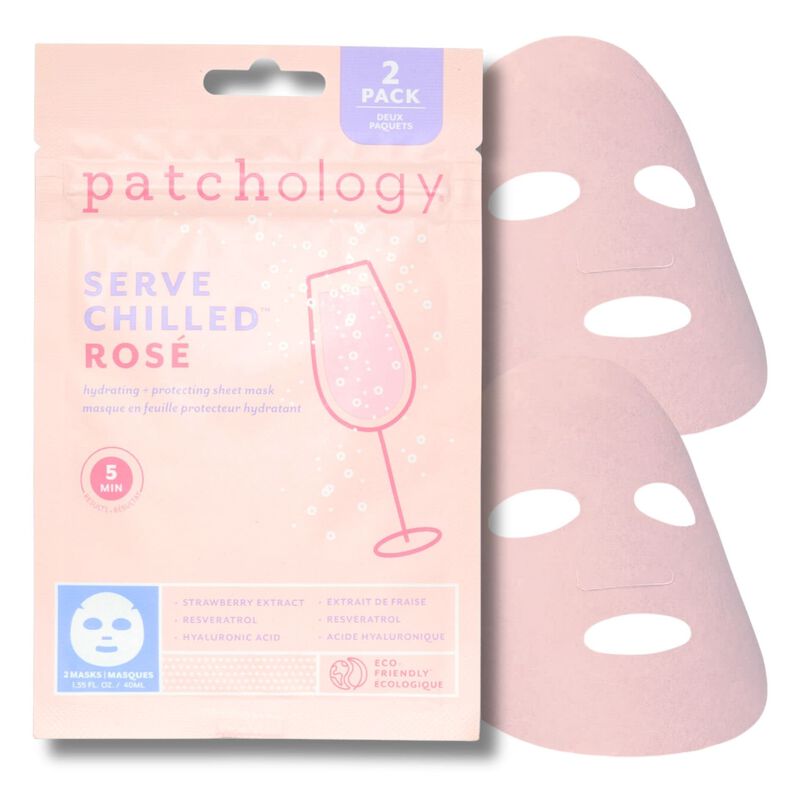 Mascarilla Facial Patchology Ros&eacute; Pink 2 Uds image number null