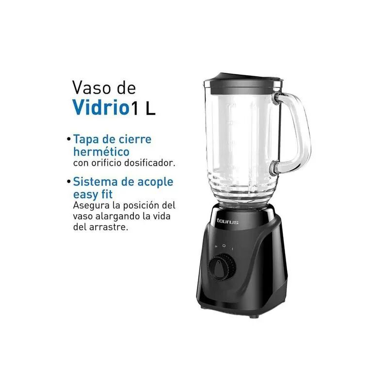 Licuadora Taurus Mod. Menina Glass Eco 2v V.vid... image number null