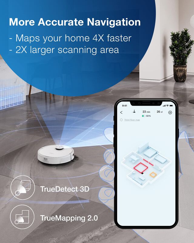 Robot Aspirador Y Trapeador Ecovacs Deebot T9+ ... image number null
