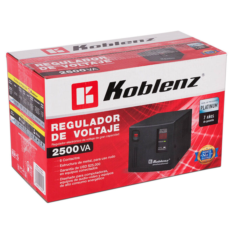 Regulador Koblenz ER-2550 2500VA/2000W image number null