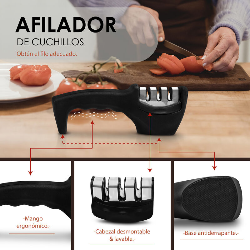 Afilador de Cuchillos Manual image number null