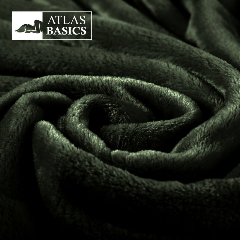 Cobija Frazada Ligera 190 x 130 cm Color Verde ... image number null