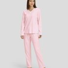 Pijama Lencero con Puntilla Rosa